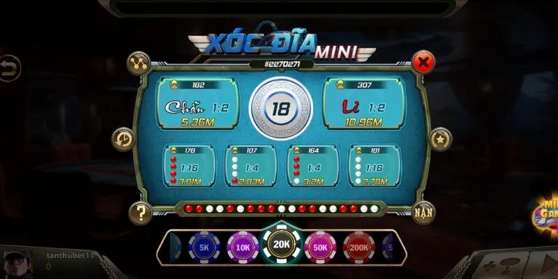 Những cửa cược có trong game xóc đĩa mà bạn nhất định phải biết